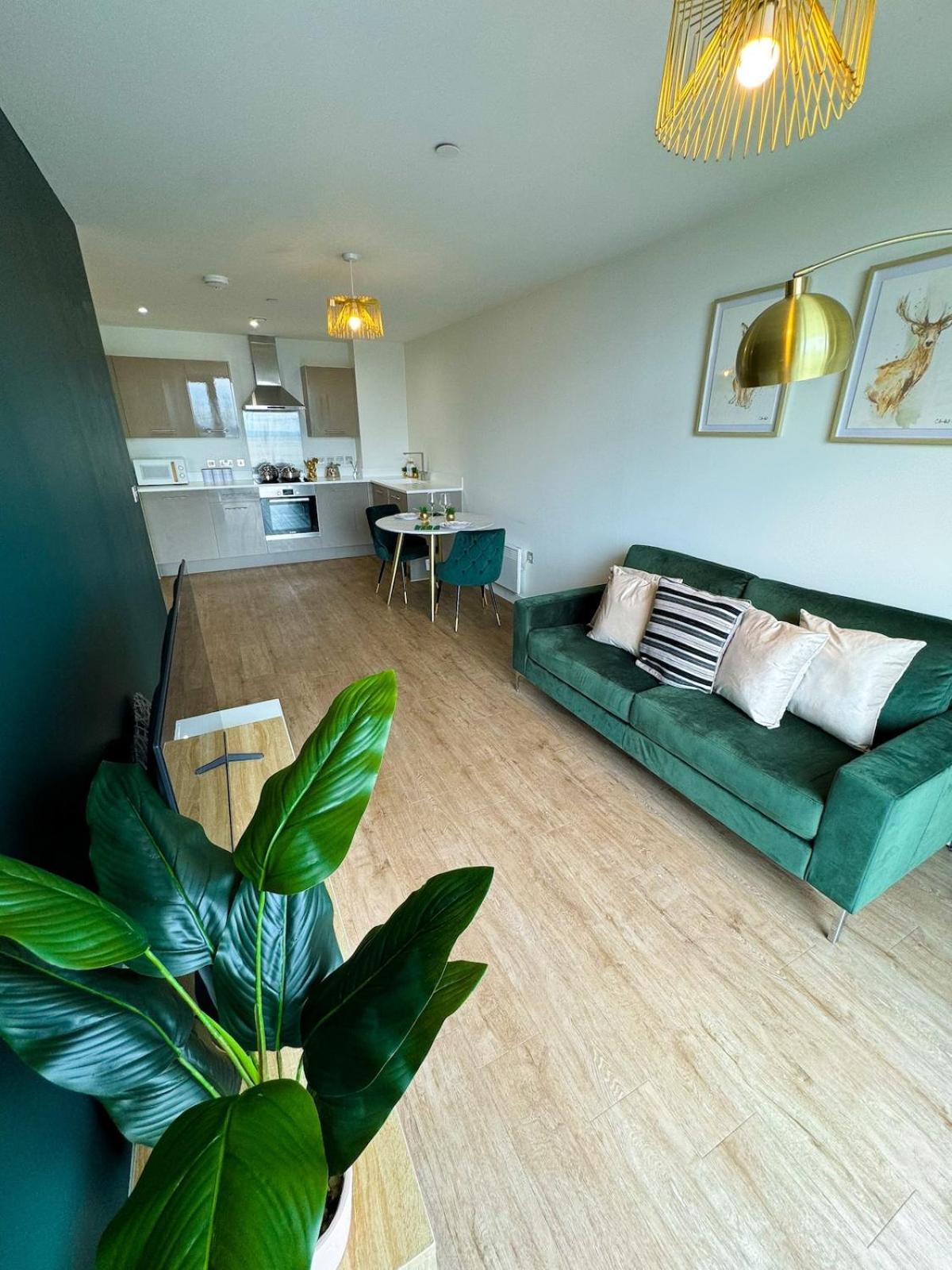 Apartment Centre Penthouse Skyline Views - Free Gym Netflix Ps4 Birmingham